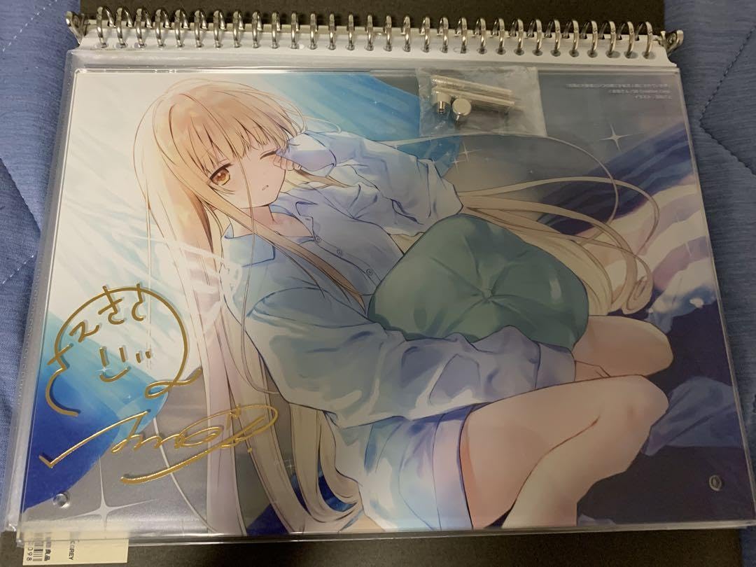 Amazon.co.jp: 椎名真昼 箔押しサイン入りA4アクリルパネル お隣の天使